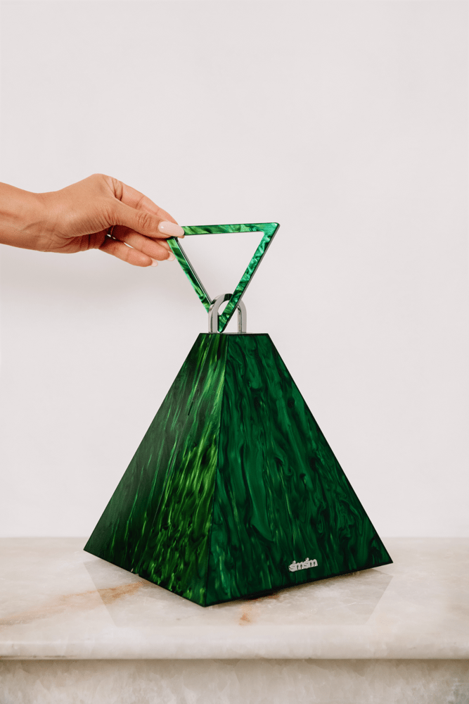 THE PYRAMID - EMERALD - LARGE